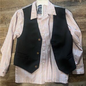 3 piece matching boys size 7 vest & shirt size 8 pant set